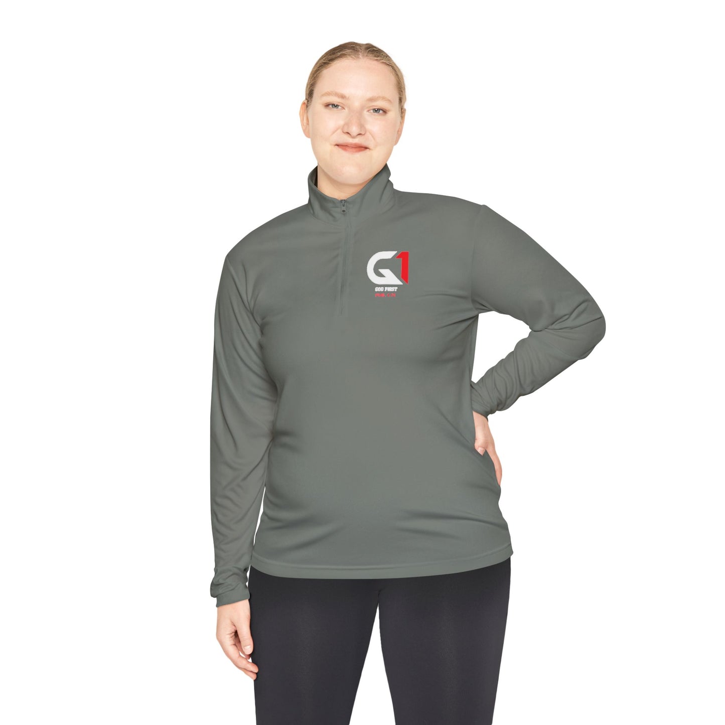 Stylish Unisex Quarter-Zip Pullover for Casual Comfort, Versatile Layering, Great for Outdoors or Lounging, Perfect Gift