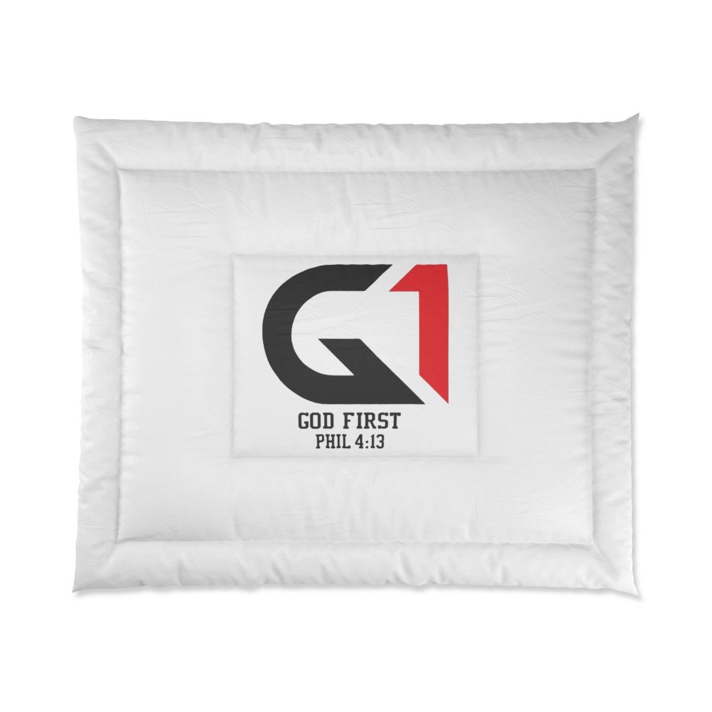 God First Comforter - Inspirational Bedding for Modern Homes
