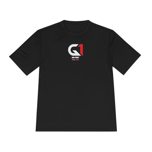 Unisex Moisture Wicking Tee, Performance T-shirt, Workout Shirt, Gym Gear, Summer Activewear, Sport Tee