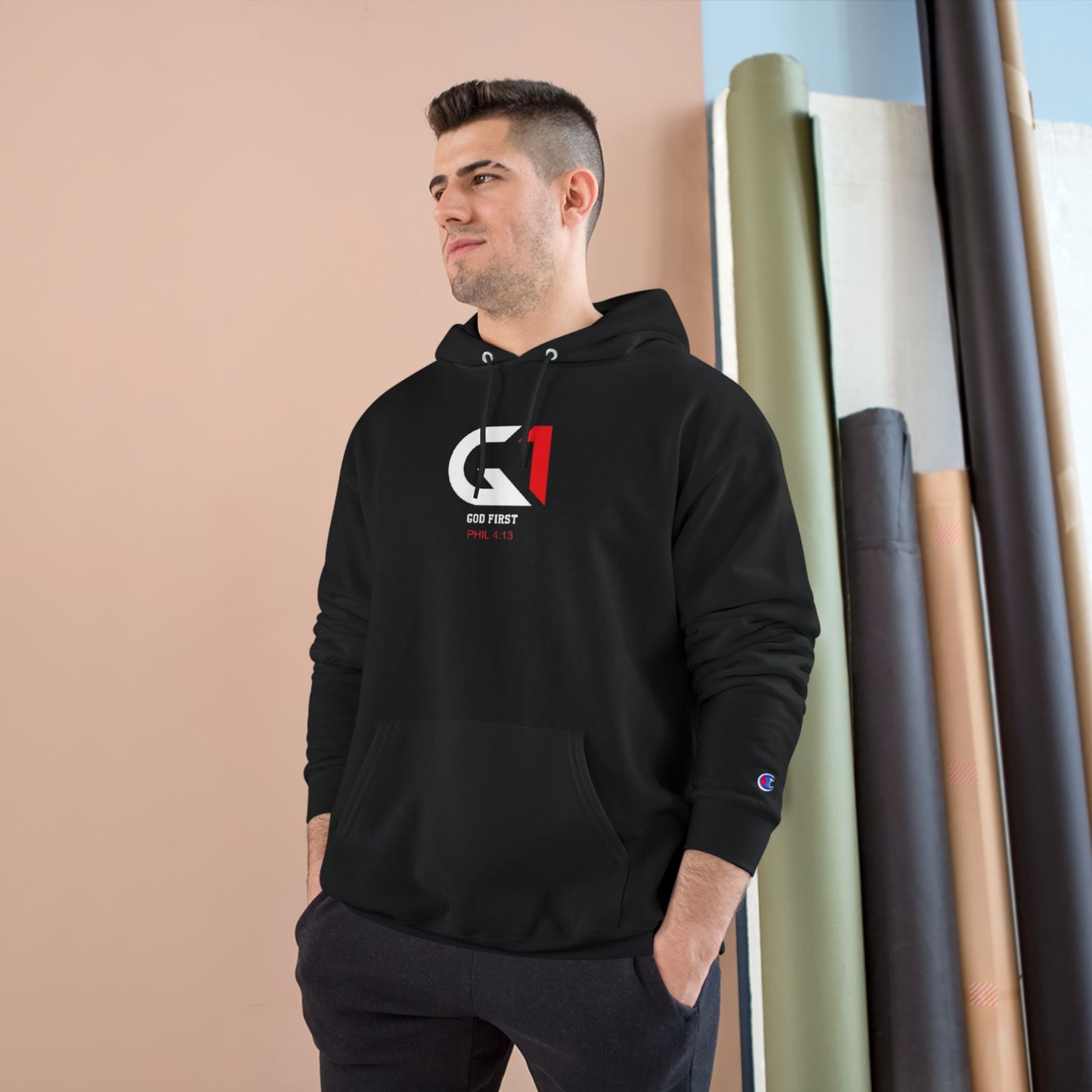 G1 Champion Hoodie, Cozy Sweatshirt, Casual Wear, Perfect Gift for Athletes, Sporty Fashion, Everyday Comfort