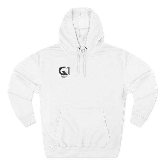 Inspiring Three Panel Fleece Hoodie, Motivational Sweatshirt, Faith-Based Apparel, Casual Christian Wear, Gift for Him/Her