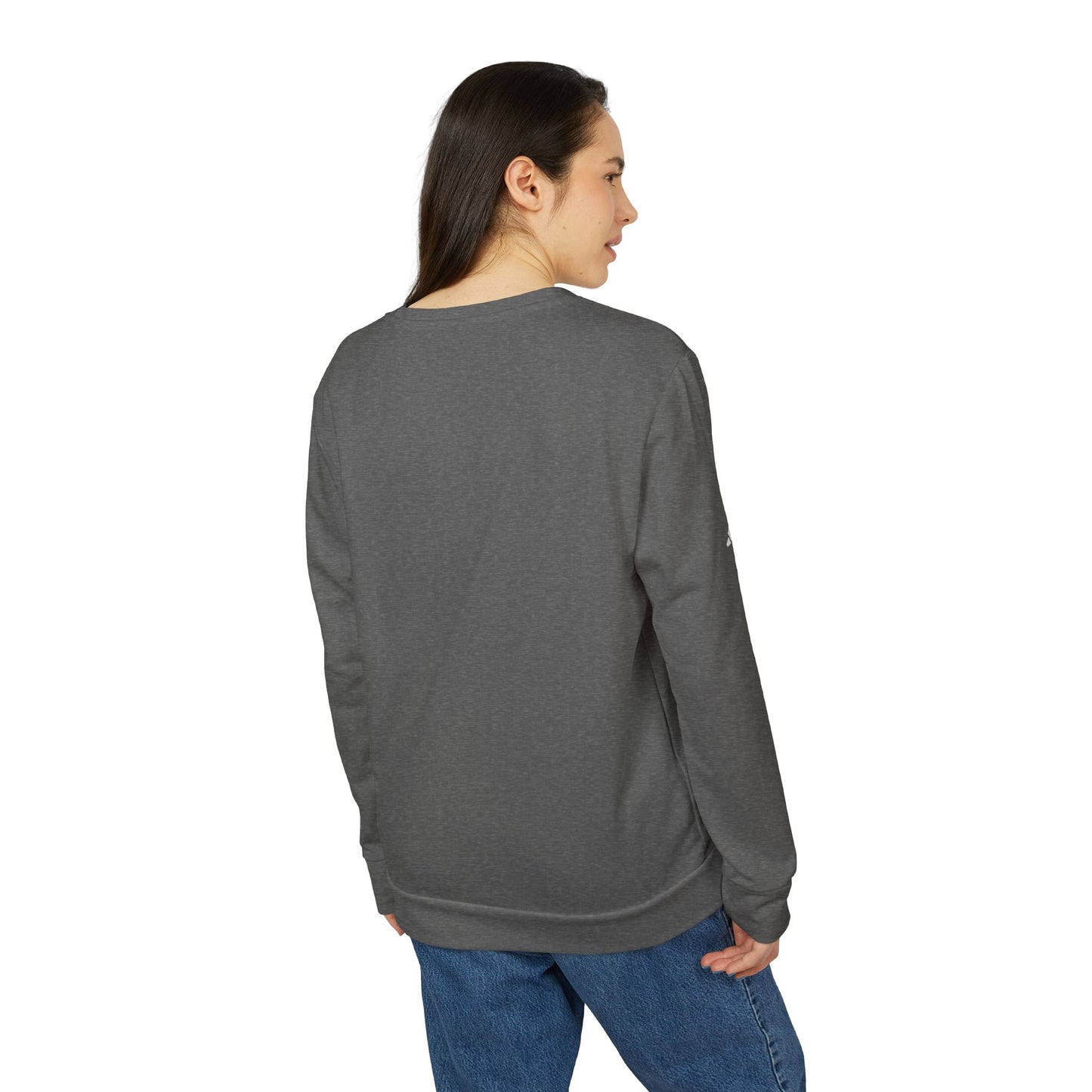 Unisex Fleece Crewneck Sweatshirt - God First, Faith Apparel, Comfort Wear, Inspirational Gift, Casual Fashion