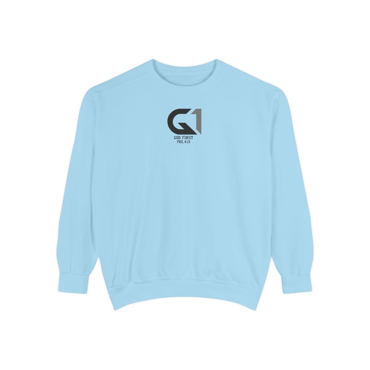 Cool Casual Unisex Garment-Dyed Sweatshirt