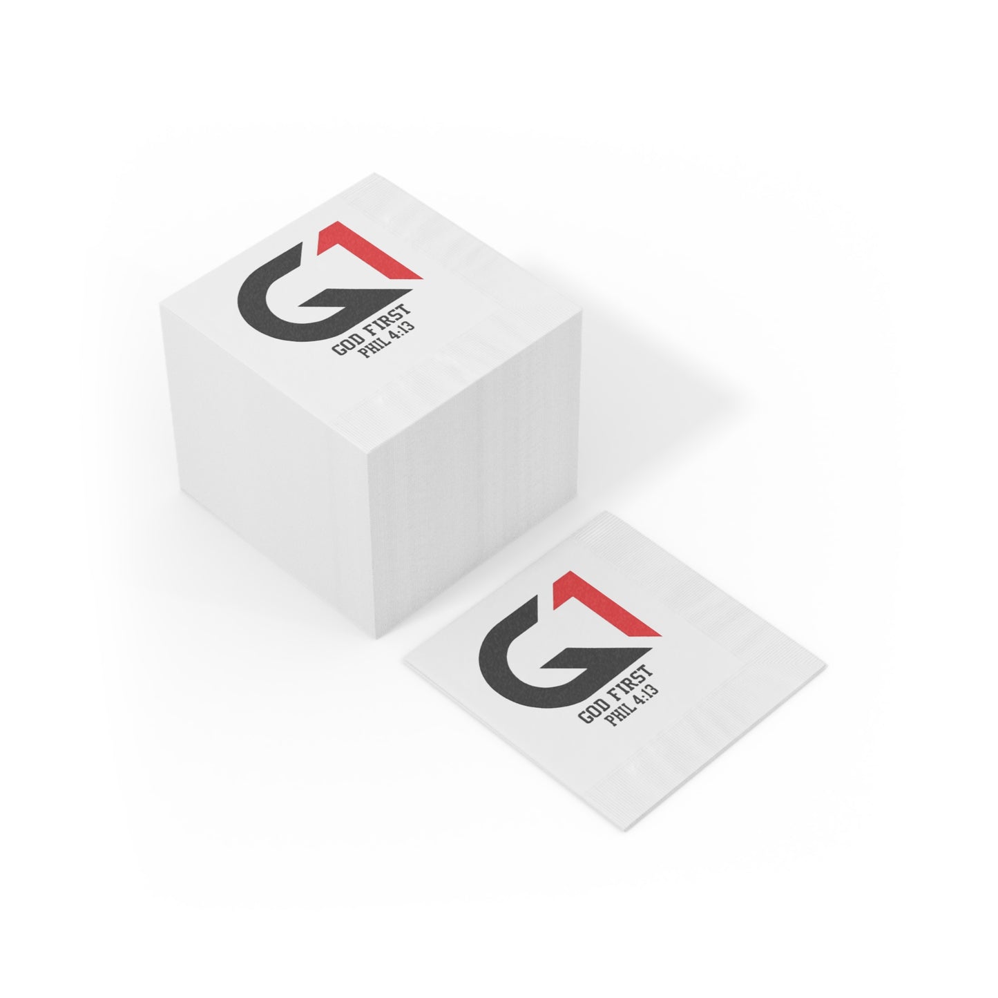 White Coined Napkins