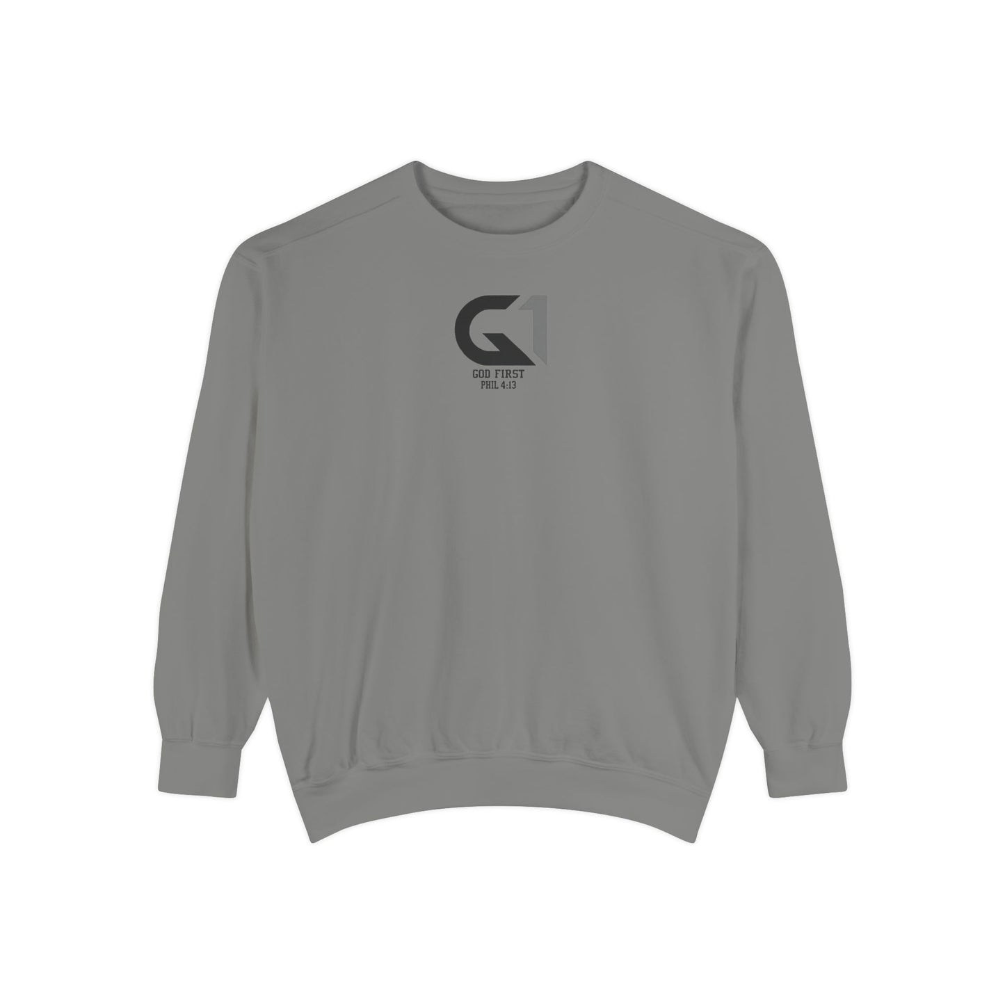Cool Casual Unisex Garment-Dyed Sweatshirt