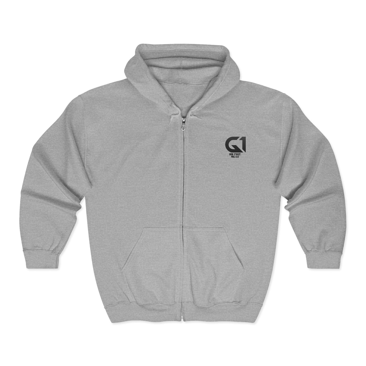 Stylish Unisex Full Zip Hoodie - Perfect for Casual Outings, Layering, Gift Idea, Essential for Every Wardrobe, Cozy Comfort