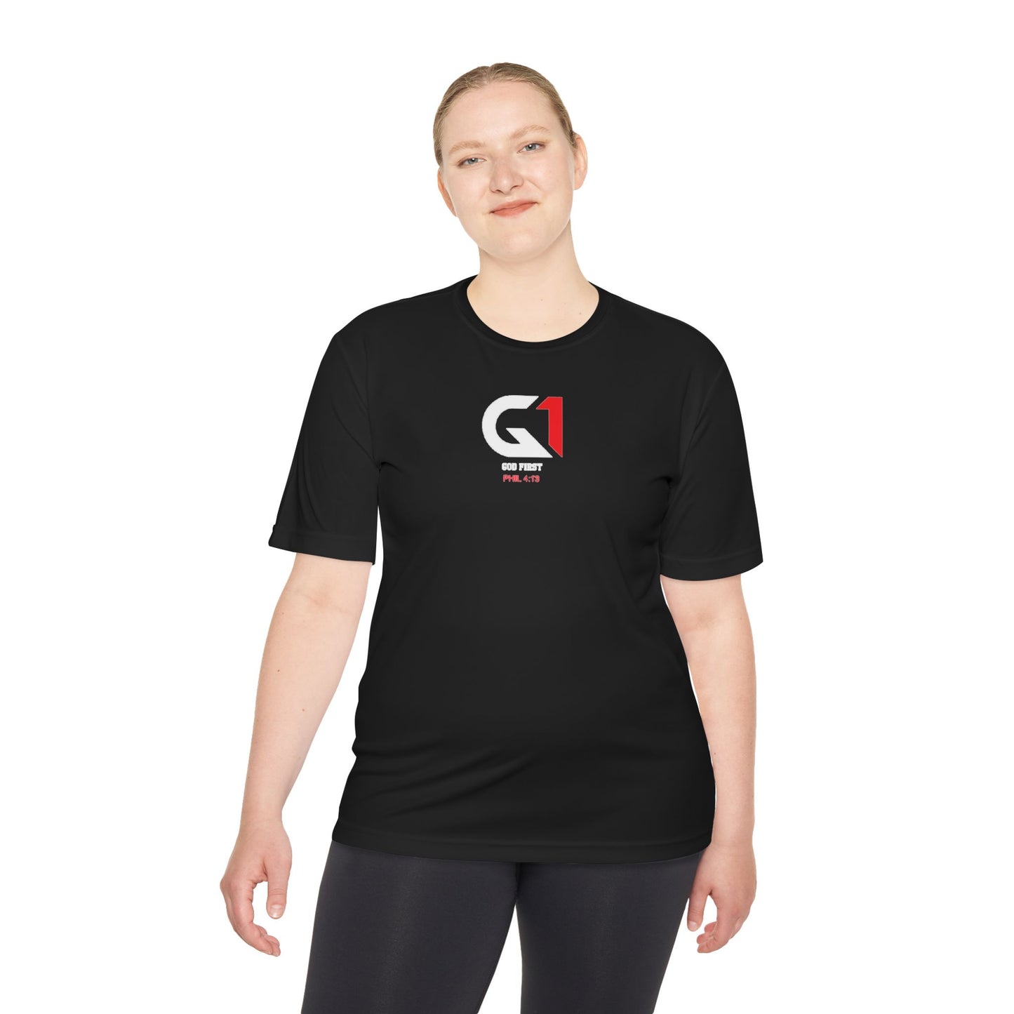 Unisex Moisture Wicking Tee, Performance T-shirt, Workout Shirt, Gym Gear, Summer Activewear, Sport Tee
