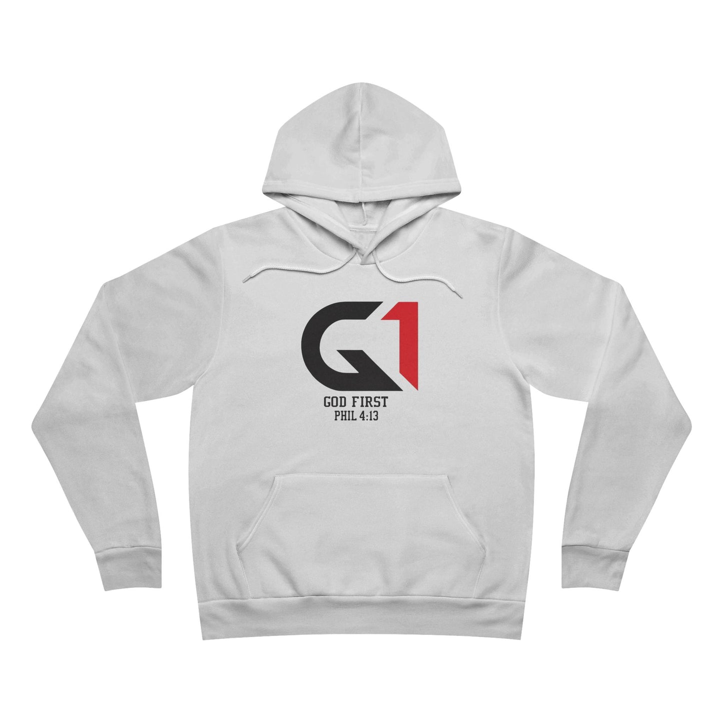 God First Unisex Fleece Hoodie | Inspirational Pullover | Casual Wear, Faith Gift, Everyday Comfort, Cozy Apparel