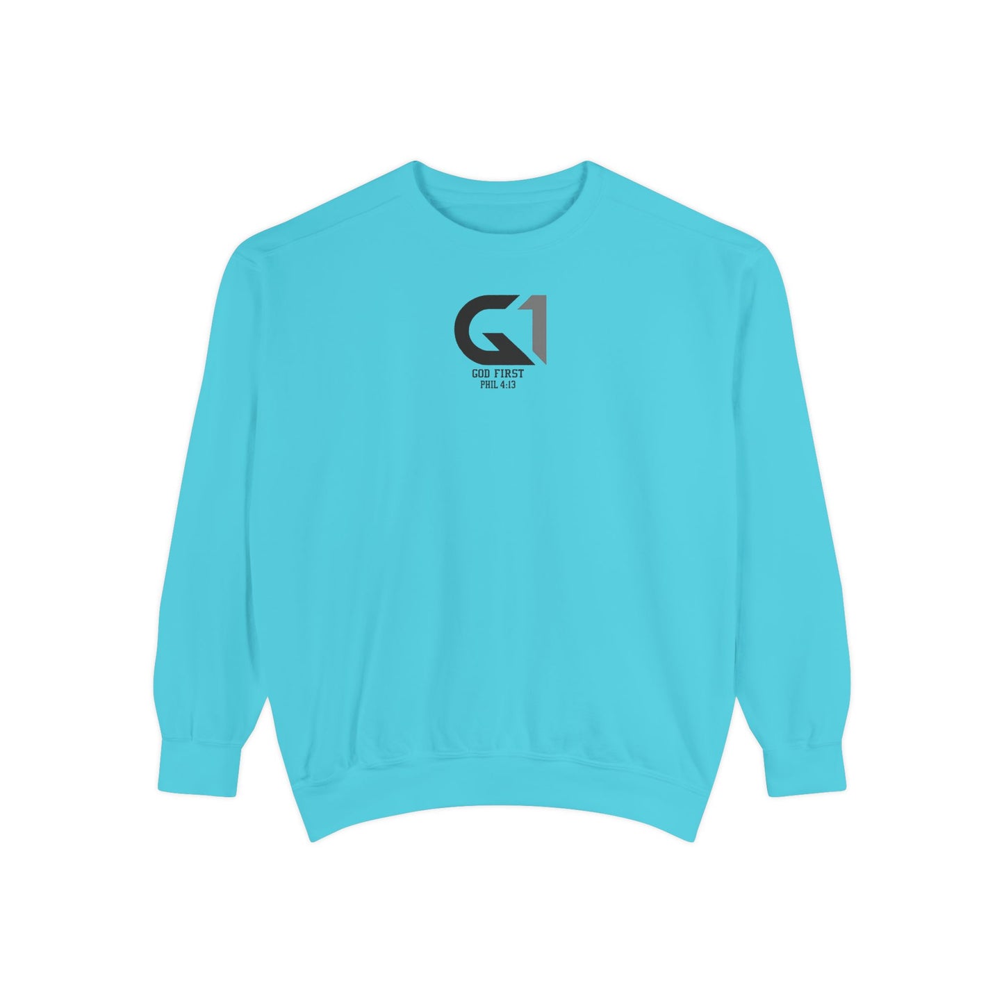 Cool Casual Unisex Garment-Dyed Sweatshirt
