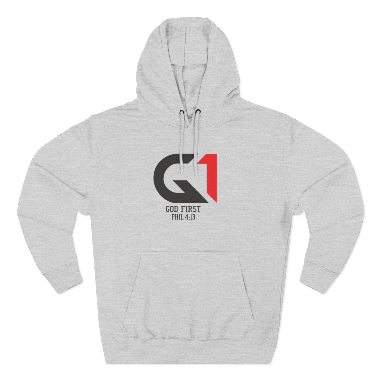 Faith-Driven Fleece Hoodie - God First, Inspirational Wear for Men and Women, Perfect for Casual Days, Gift for Graduations, Holidays, [...]