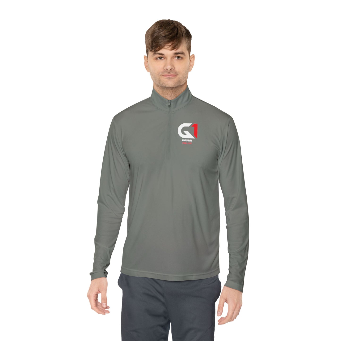 Stylish Unisex Quarter-Zip Pullover for Casual Comfort, Versatile Layering, Great for Outdoors or Lounging, Perfect Gift