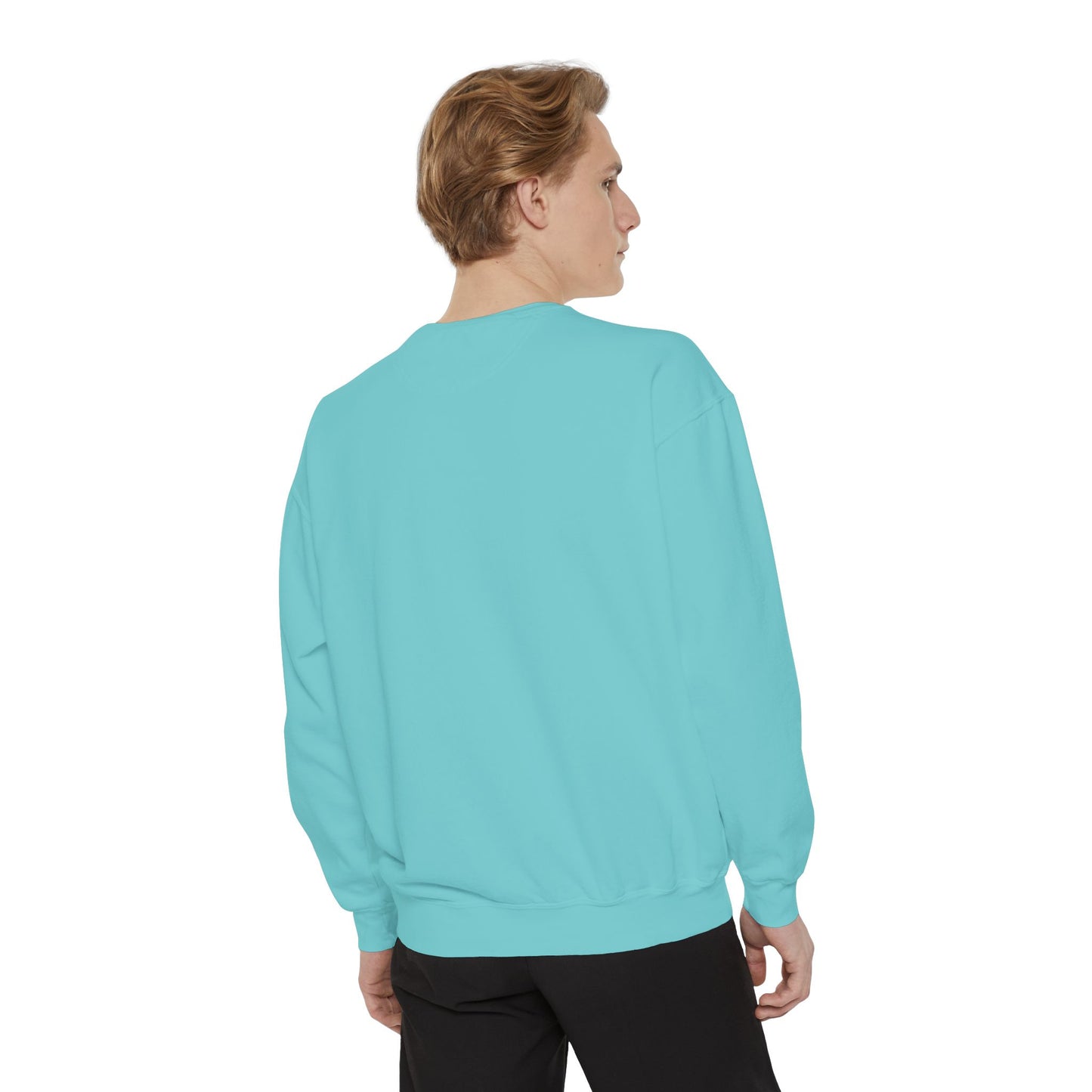 Cool Casual Unisex Garment-Dyed Sweatshirt