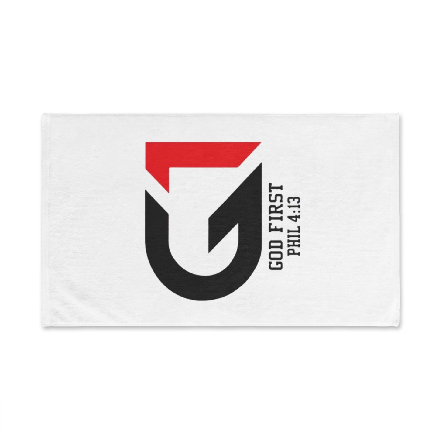 Inspirational God First Hand Towel - Motivational Décor for Faith-Based Living
