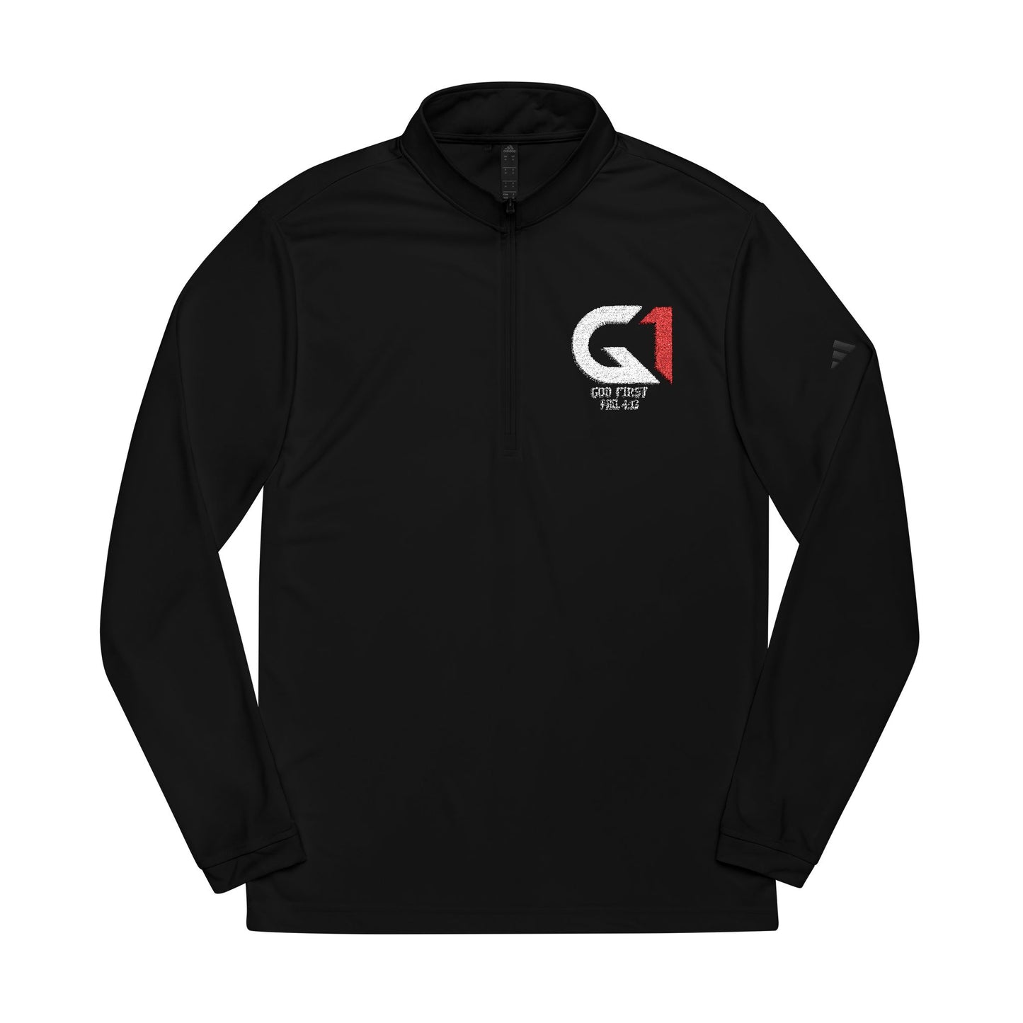 adidas® Quarter-Zip Pullover (Embroidery)