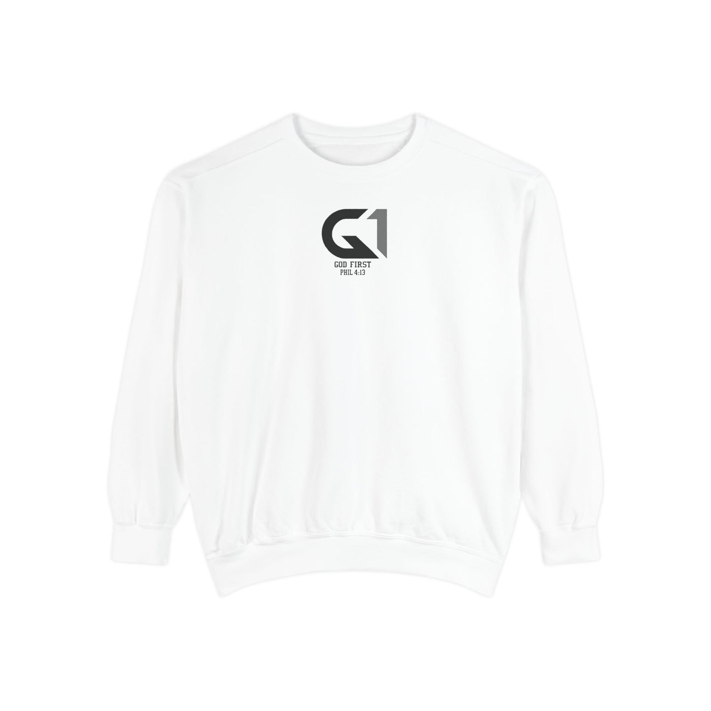 Cool Casual Unisex Garment-Dyed Sweatshirt