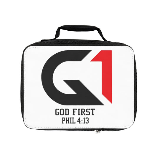 Inspirational Lunch Bag - God First Design, Reusable Cooler, Motivational Gifts, Lunch Break Essentials, School & Work Companion, [...]