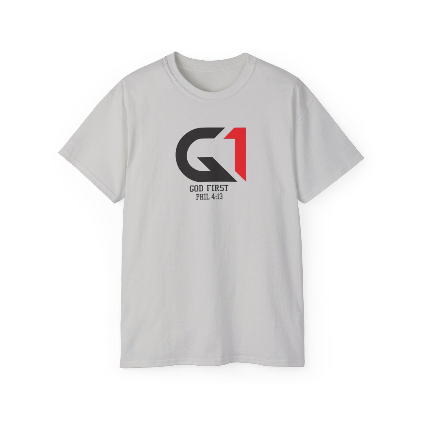 Faith-Inspired Unisex Tee, God First Tee, Christian Apparel, Spiritual Gift, Motivational Shirt, Everyday Casual Wear