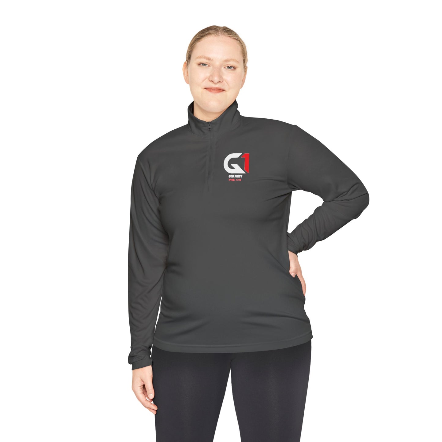 Stylish Unisex Quarter-Zip Pullover for Casual Comfort, Versatile Layering, Great for Outdoors or Lounging, Perfect Gift