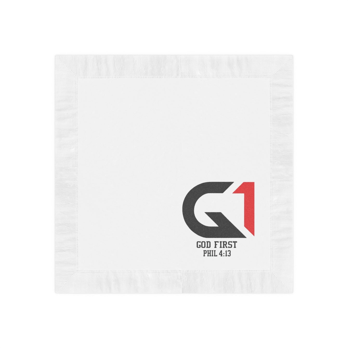 White Coined Napkins