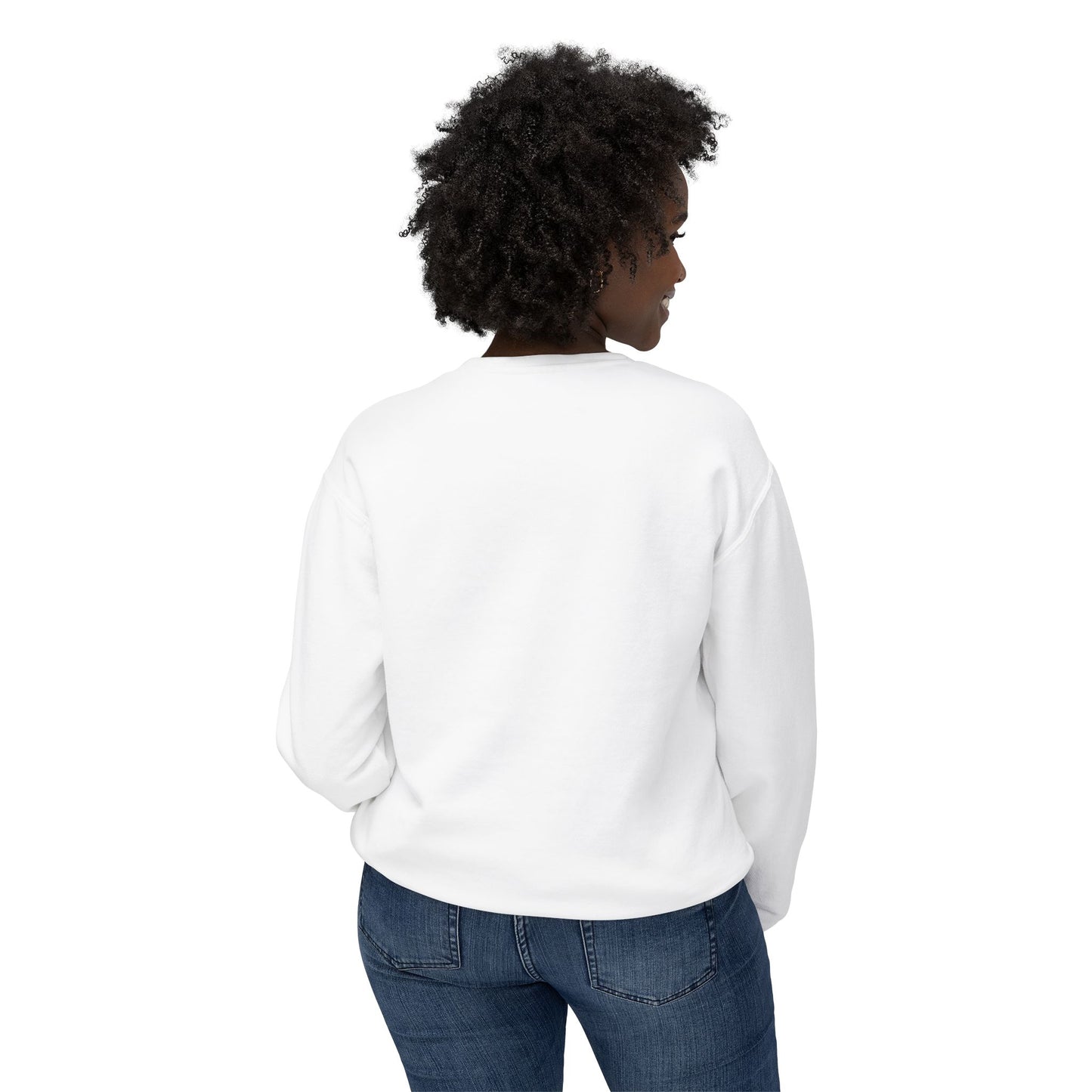 Unisex Minimalist Graphic Crewneck Sweatshirt, Casual Wear, Gift for Him/Her, Modern Style, Streetwear, Everyday Fashion