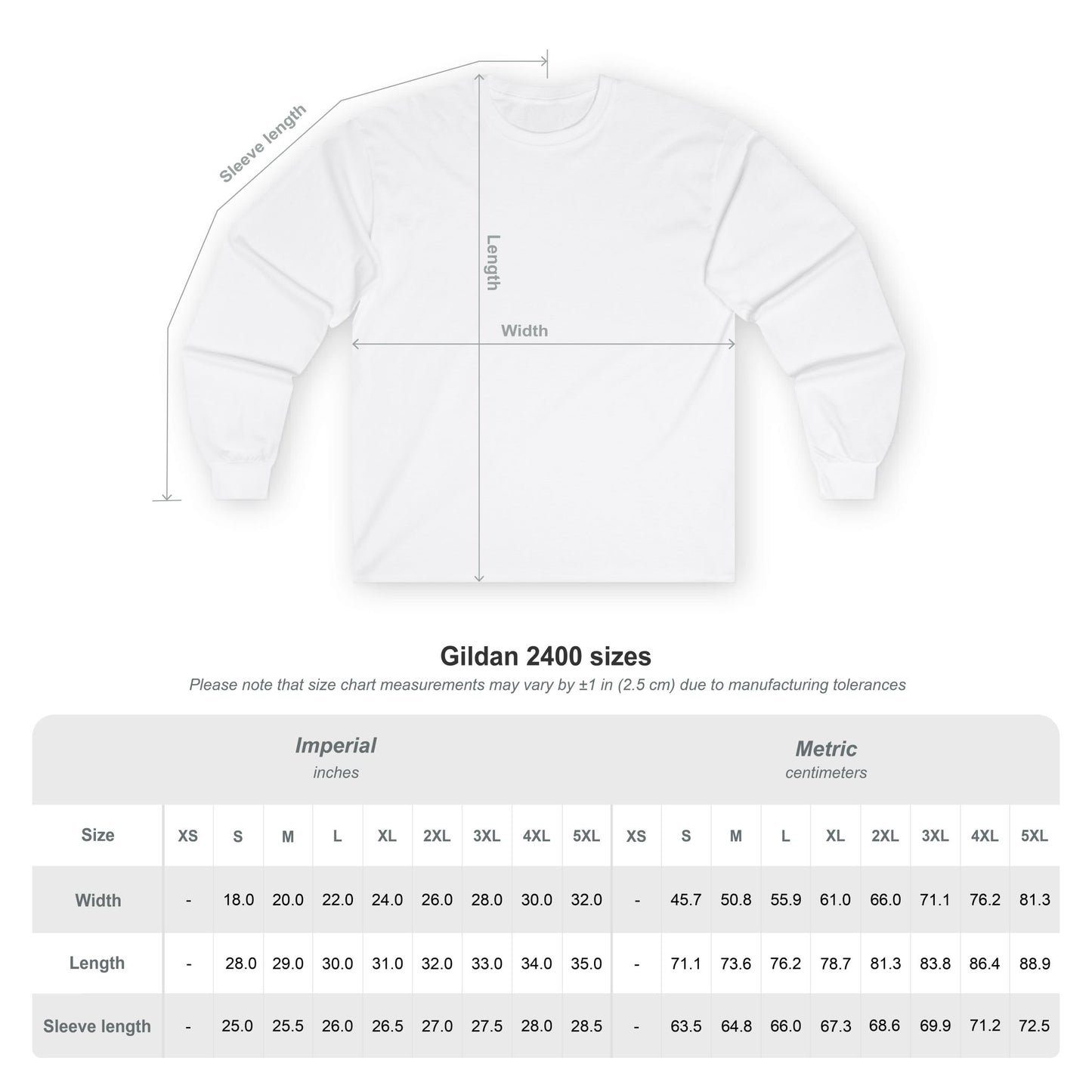 2024 - Long Sleeve Tee