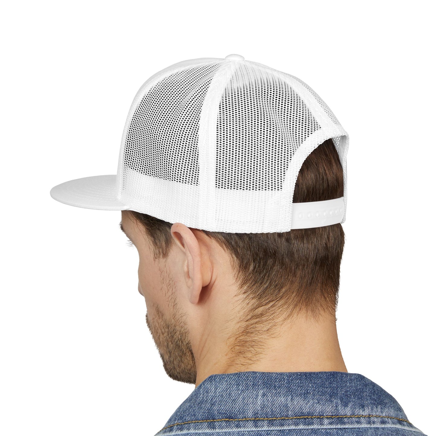 Stylish Embroidered 5 Panel Trucker Cap, Summer Hat, Outdoor Cap, Vintage Cap, Unisex Fashion Accessory