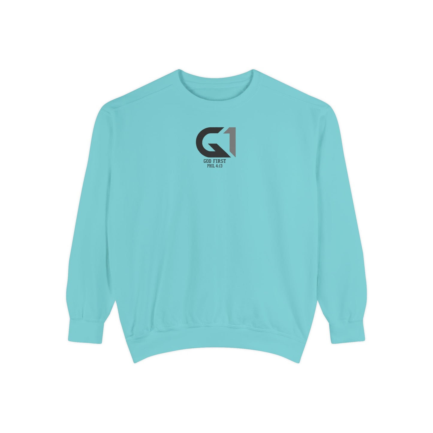 Cool Casual Unisex Garment-Dyed Sweatshirt