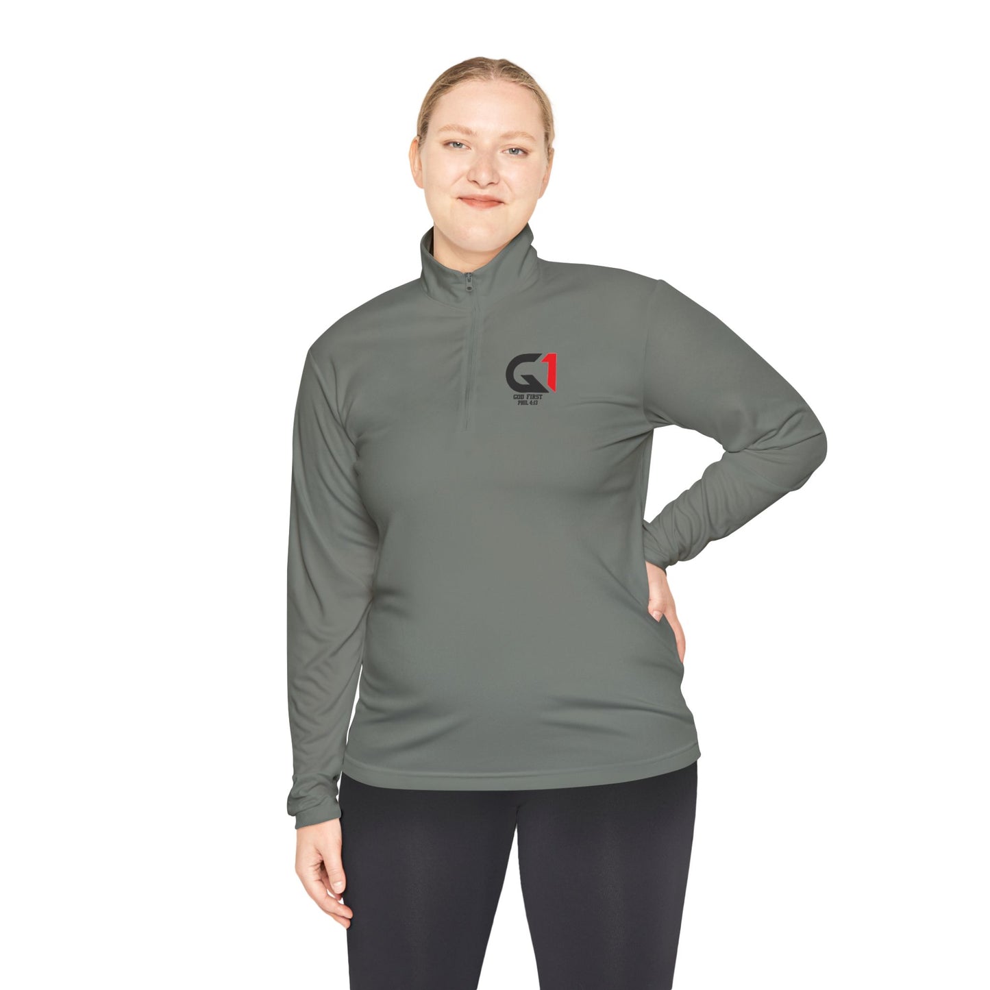 Stylish Unisex Quarter-Zip Pullover for Every Season, Lightweight, Cozy Gift, Activewear, Casual Layering, Perfect for Outdoors